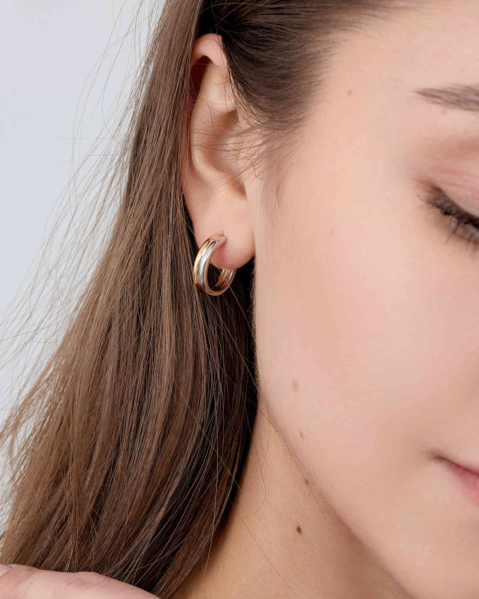 Bicolor Earring - 8144000 - Image 3