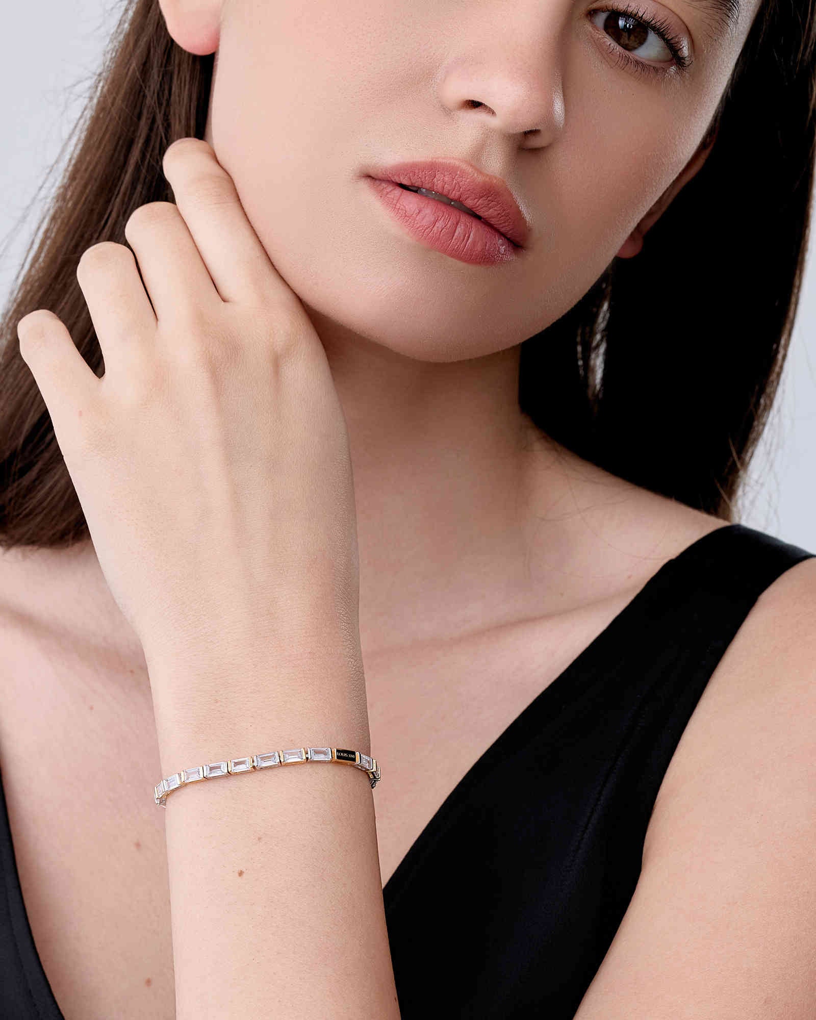 Bicolore Baguette Bracelet - 8224000 - Image 3