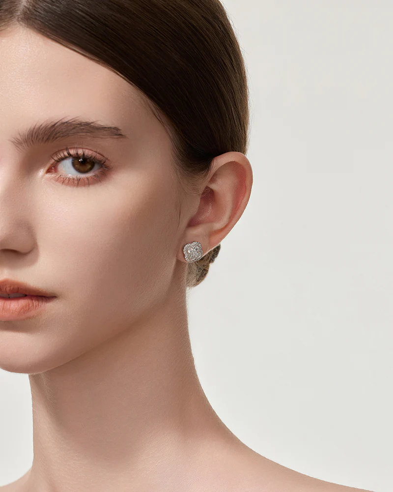 Éternelle Fleur Blanche Earring - 8342100 - Image 3