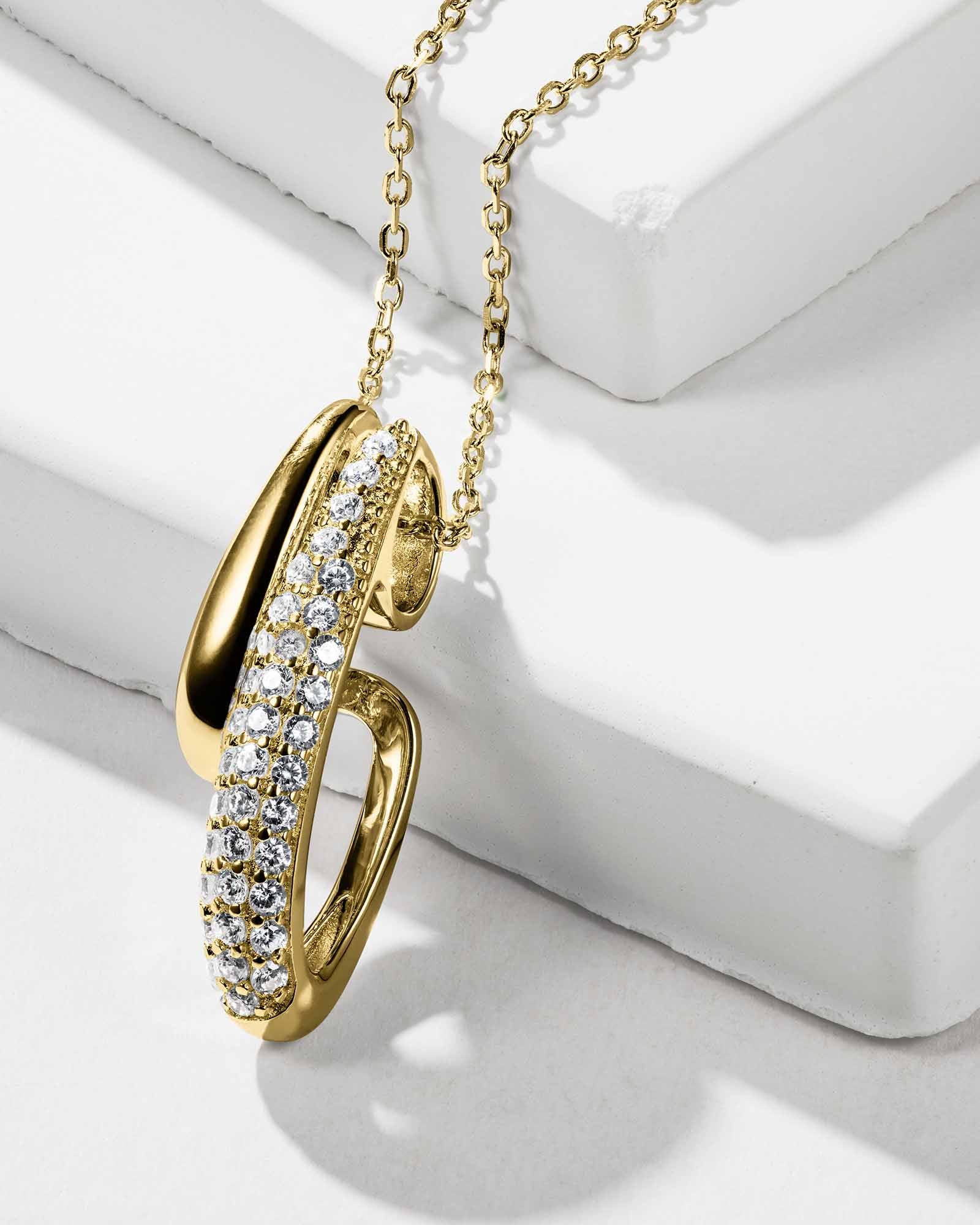Elongated Drops Necklace - 8230200 - Image 4