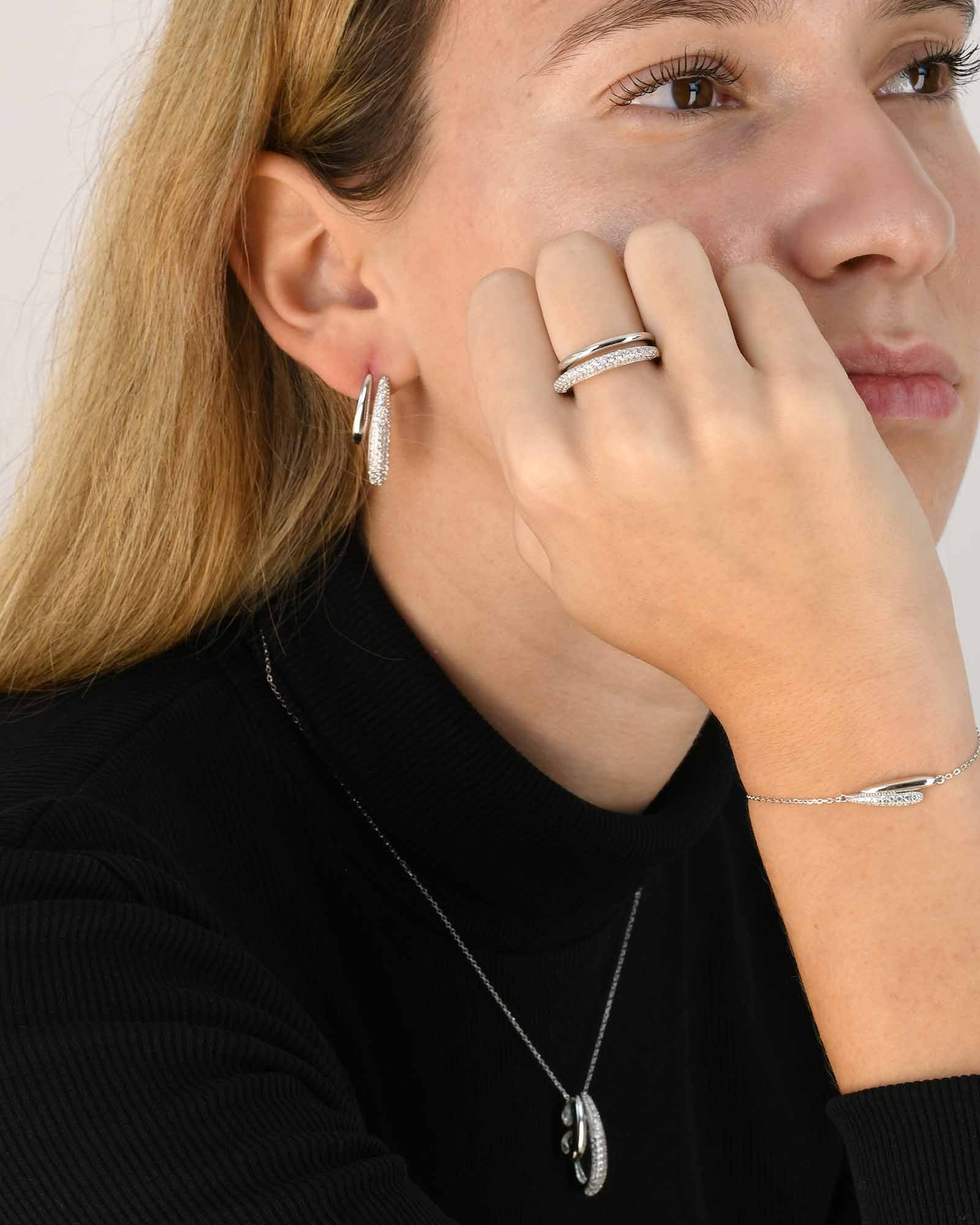 Elongated Drops Earring - 8242000 - Image 3