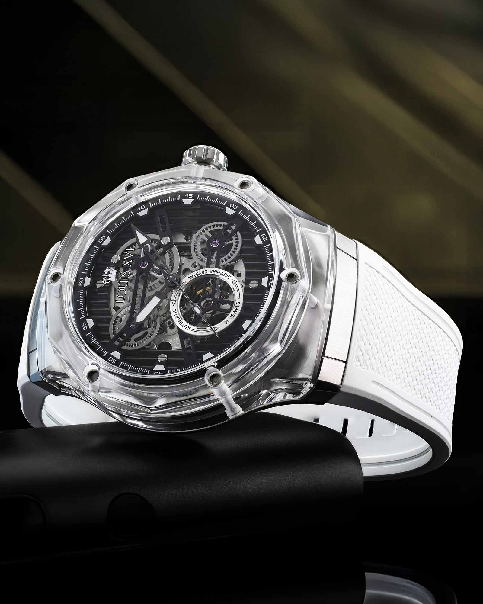 La Lumière Glass Automatic Ref. 3820 – Crystal White - Image 4