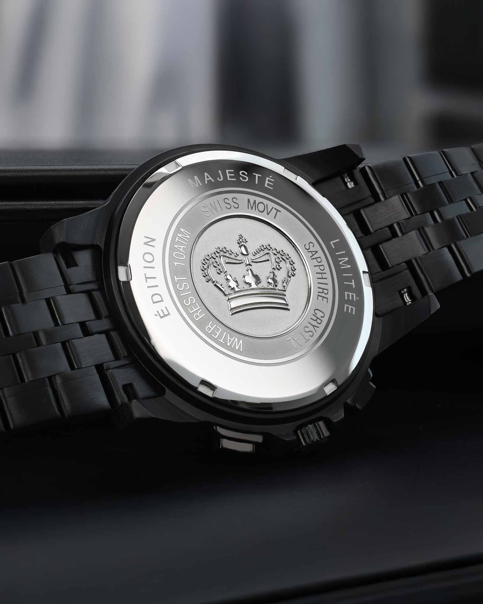 Majesté Frosted Iced Out 1183 Desert Gold - 43mm - Image 6