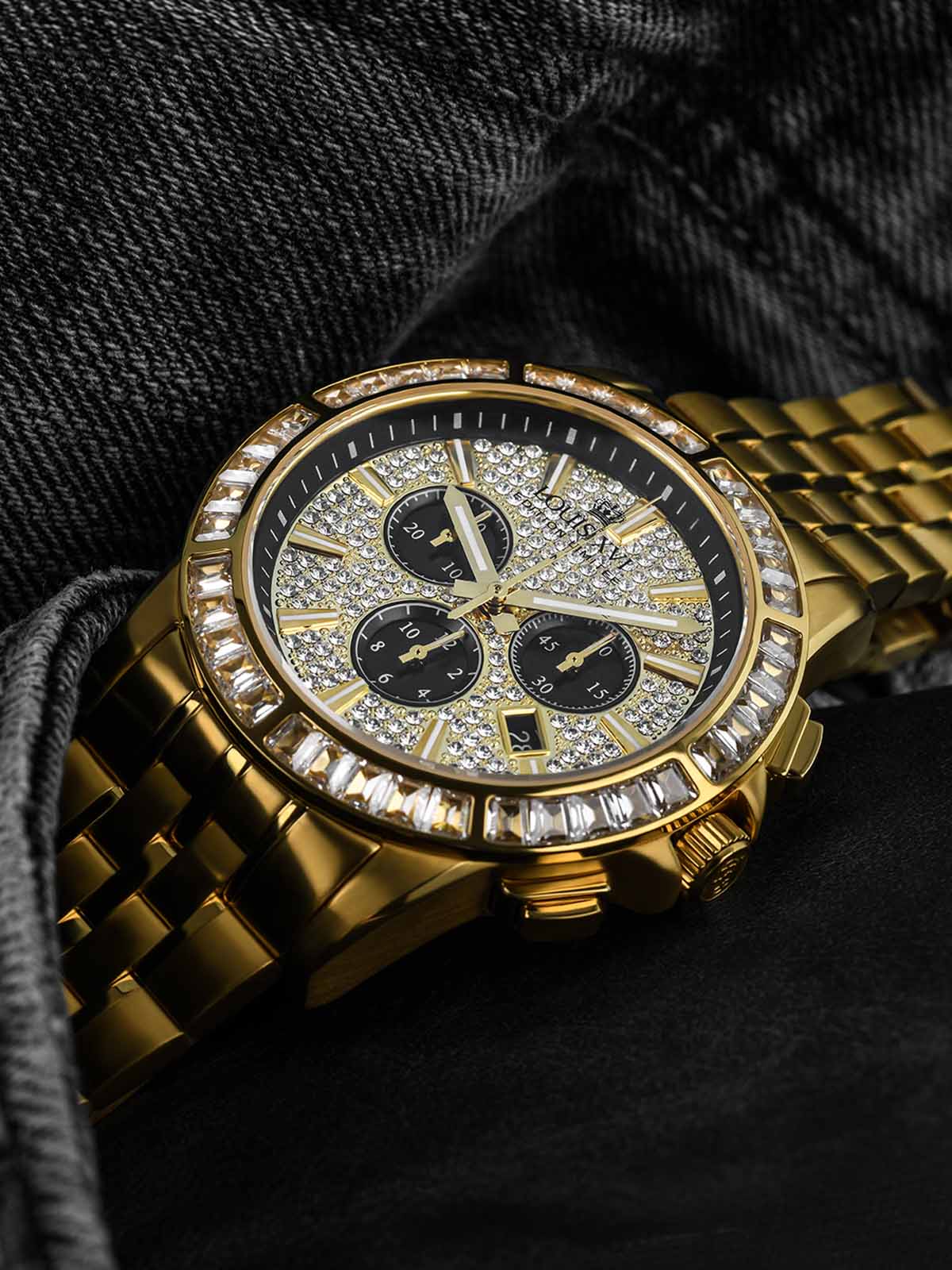 Majesté Iced Out Baguette 1130 - Image 4