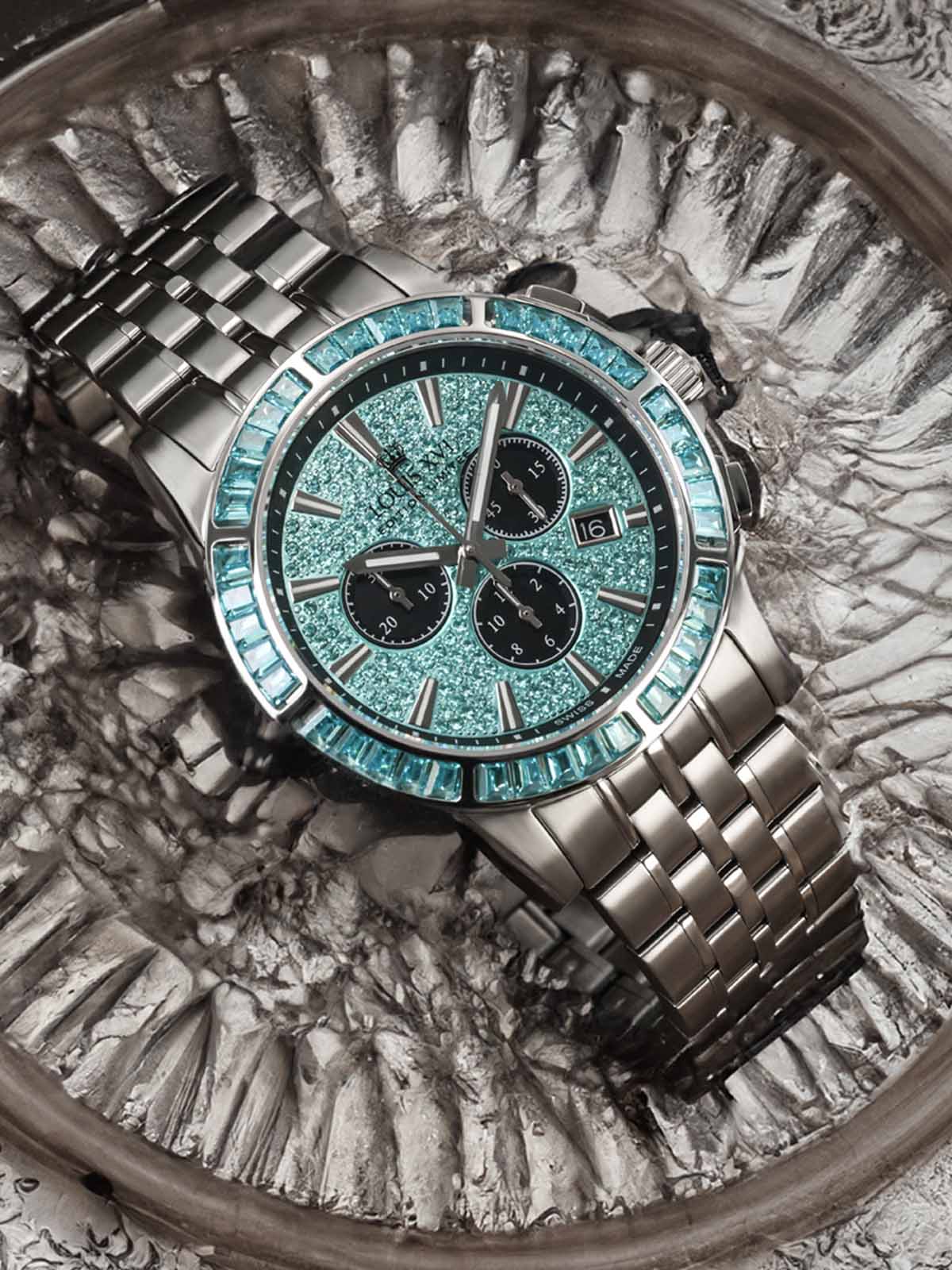 Majesté Iced Out Baguette 1135 - Image 3