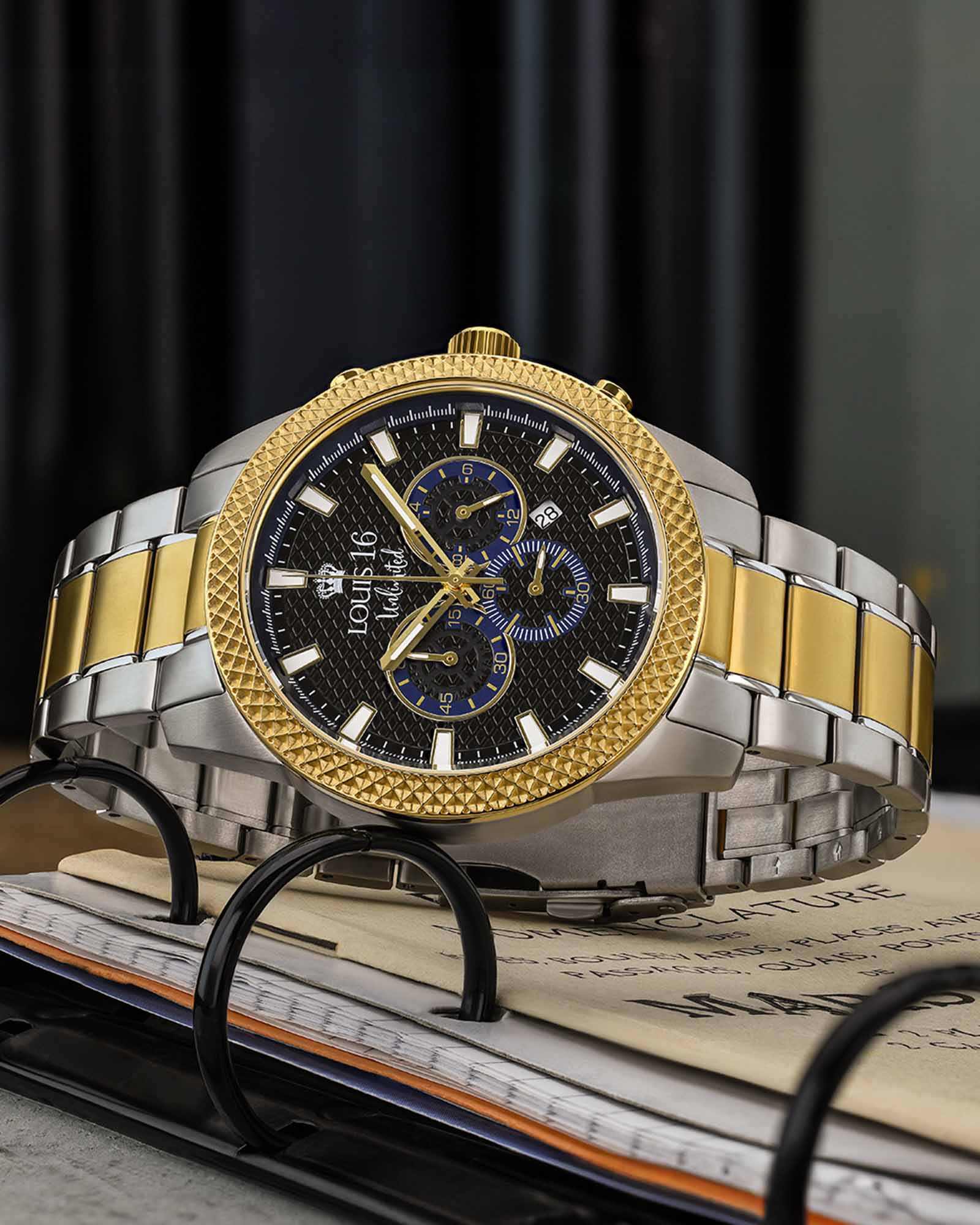 Mirage 3340 Chronograph Bicolor - Image 3