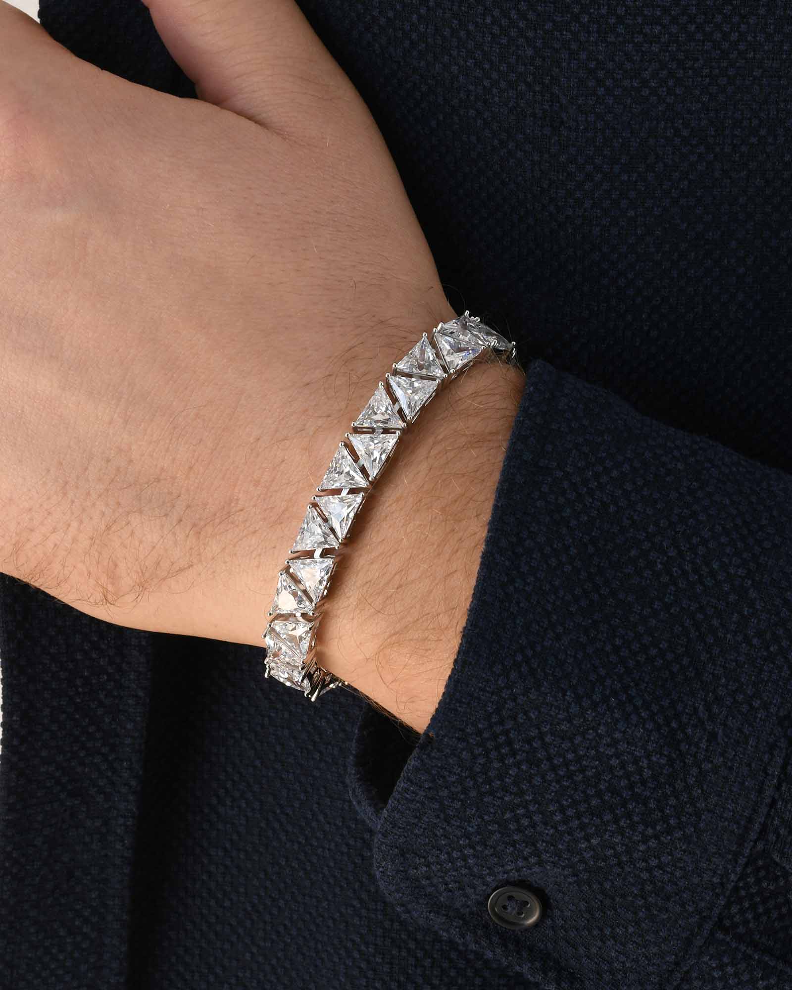 Trillion Cut Bracelet - 8422200 - Image 6